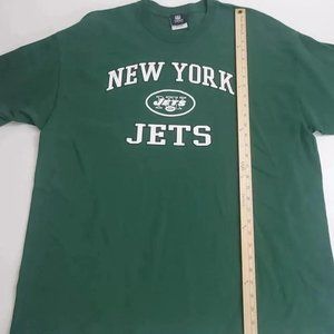 NFL Team Apparel Men's New York Jets Short Sleeve T-Shirt, XL